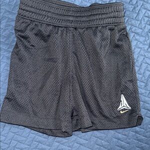 Nike youth boys Black Mesh Athletic Shorts
